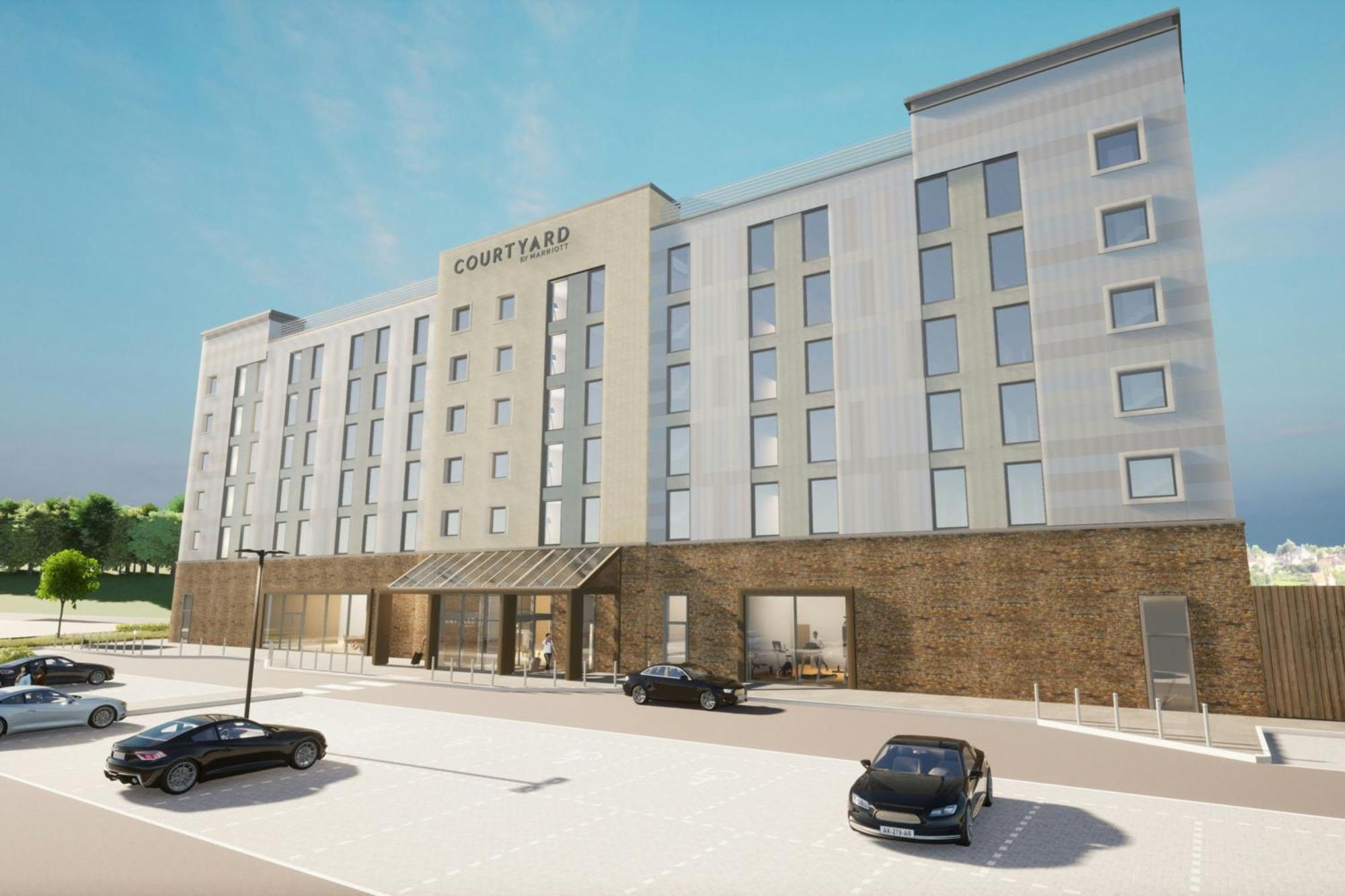 Courtyard By Marriott Sheffield Hotel Buitenkant foto