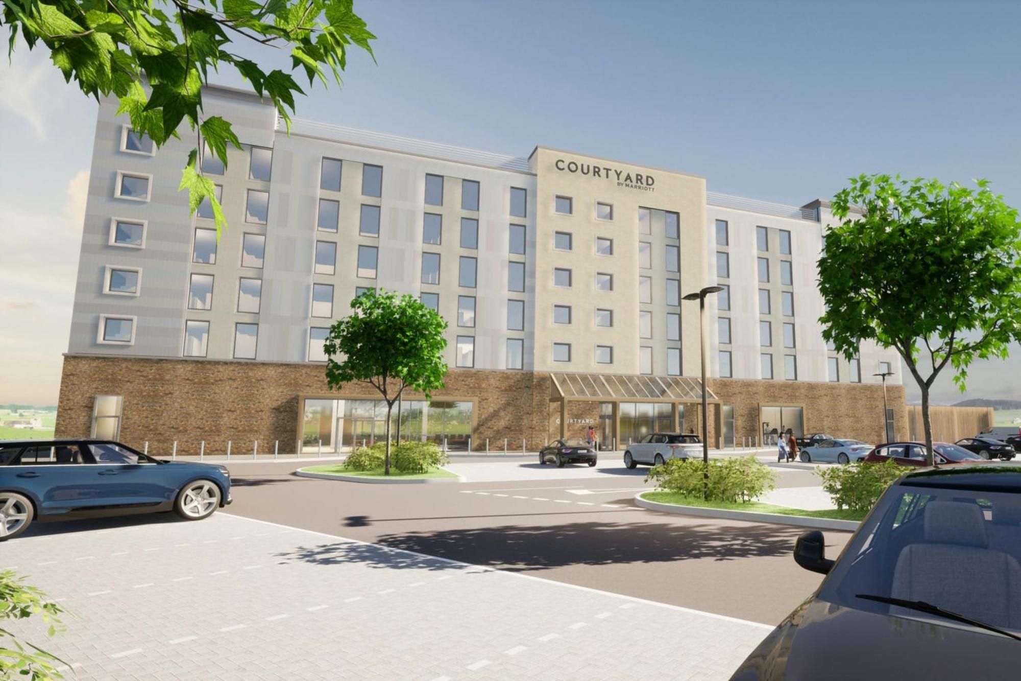 Courtyard By Marriott Sheffield Hotel Buitenkant foto